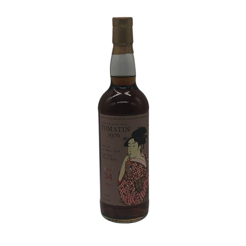トマーティン 1976 34年 ぽっぴん 700ml 51.5% TOMATIN スコッチウイスキー【同梱不可】【L4】