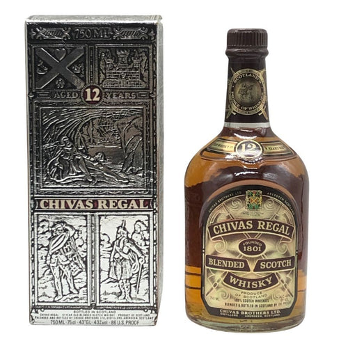 シーバス リーガル 12年 1801 750ml 43% Chivas Regal スコッチウイスキー【C1】