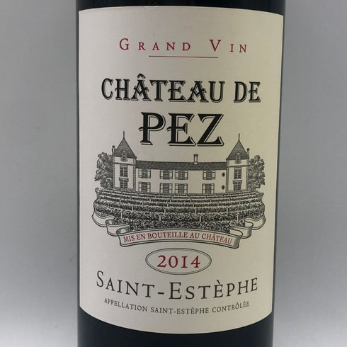 シャトー ド ペズ 2014 750ml 13.5% Chateau De Pez ボルドーワイン【C1】
