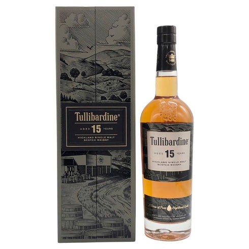 タリバーディン 15年 シングルモルト 700ml 43% Tullibardine スコッチウイスキー【K1】