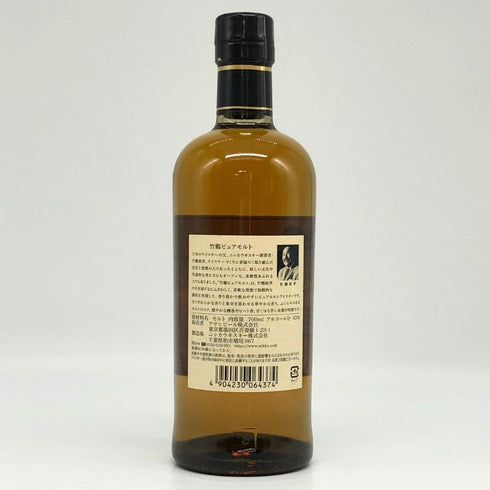 東京都限定◆ニッカ 竹鶴 ピュアモルト 白ラベル 700ml 43% NIKKA 【A3】