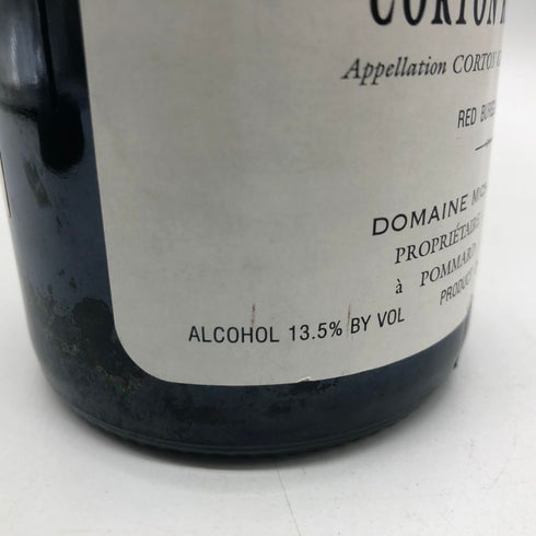 ミシェル ゴヌー コルトン ルナルド グランクリュ 1998 750ml 12.5% Michel Gaunoux Corton Renardes Grand Cru ブルゴーニュワイン【L4】