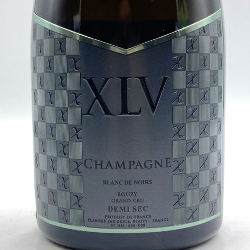 ザビエ ルイヴィトン ブラン ド ノワール ブジー グランクリュ ドゥミセック 750ml 12.5% XAVIER LOUIS VUITTON BLANC DE NOIRS BOUZY GRAND CRU DEMI SEC シャンパン【H3】