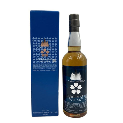 東京都限定◆山桜 PURE MALT WHISKY ピュアモルト ウイスキー 700ml 48% YAMAZAKURA 【O2】
