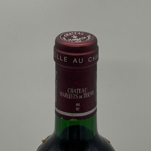 シャトー マルキ ド テルム マルゴー 1989 750ml 12.5% CHATEAU MARQUIS DE TERME MARGAUX ボルドーワイン【J0】