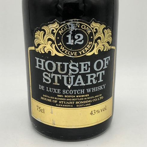 ハウスオブスチュアート 12年 デラックス 750ml 43% HOUSE OF STUART スコッチウイスキー【A4】
