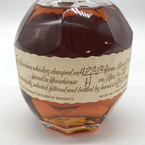 ブラントン シングルバレル 2024 750ml 46.5% Blanton's SINGLE BARREL バーボン【H4】