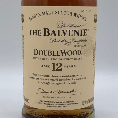 バルヴェニー12年 ダブルウッド 700ml The Balvenie Double Wood スコッチウイスキー【E4】