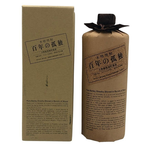 百年の孤独 720ml 40% 黒木本店 焼酎(麦)【F0】