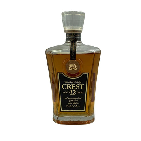 東京都限定◆サントリー クレスト 12年 向獅子マーク 700ml 43% SUNTORY 【T1】