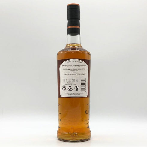 ボウモア 17年 ホワイトサンズ ファイネスト オーク カスク シングルモルト 700ml 43% BOWMORE WHITE SANDS スコッチウイスキー【W4】