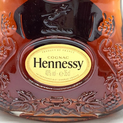 ヘネシー XO クリアボトル 黒キャップ 350ml 40% Hennessy 【B4】