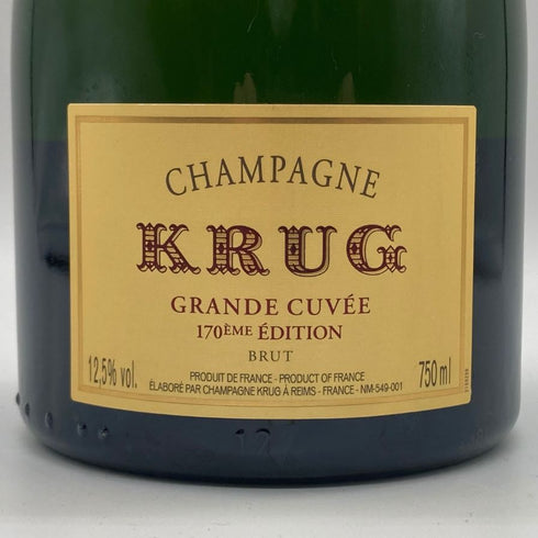 クリュッグ ブリュット 白 750ml 12.5% KRUG BRUT 【T】