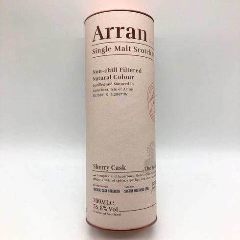 アラン シェリーカスク シングルモルト スコッチ ウイスキー 700ml 55.8% Arran Shelley cask スコッチウイスキー【Q2】