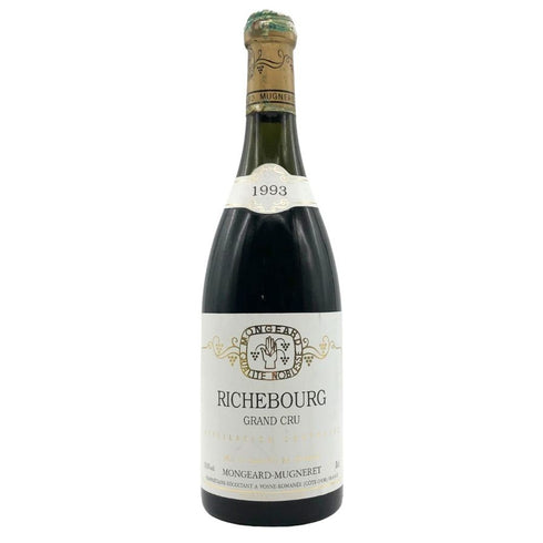 モンジャール ミュニュレ リシュブール グランクリュ 1993 13.5% 750ml Mongeard Mugneret Richebourg Grand Cru ブルゴーニュワイン【Q2】
