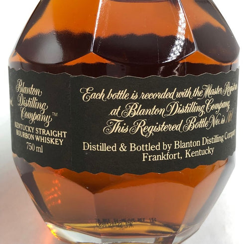 ブラントン シングルバレル ブラックラベル 2023 750ml 40% Blanton's SINGLE BARREL BLACK LABEL バーボン【K4】