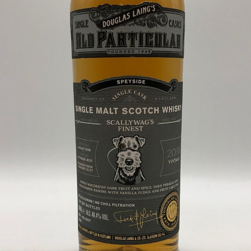 ダグラスレイン オールド パティキュラー スカリーワグズ ファイネスト 2018 500ml 48.4% DOUGLAS LAING スコッチウイスキー【G0】