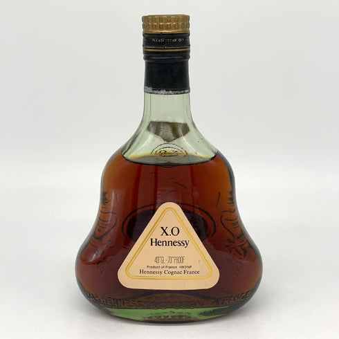 ヘネシーXO グリーンボトル 金キャップ 350ml Hennessy コニャック【M】