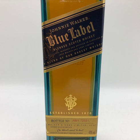 ジョニーウォーカー ブルーラベル 750ml 40% Johnnie Walker スコッチウイスキー【J2】
