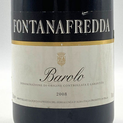 フォンタナブレッダ バローロ 2008 750ml 13.5% FONTANAFREDDA イタリアワイン【B1】