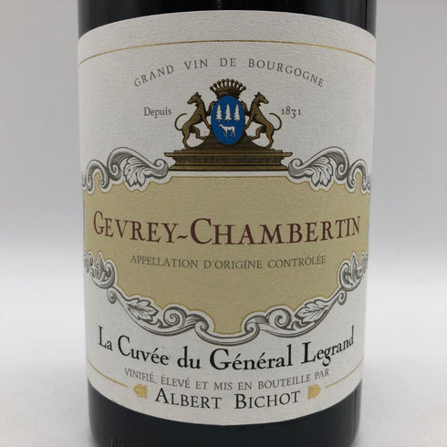 アルベール ビショー ジュヴレ シャンベルタン ラ キュヴェ デュ ジェネラル ルグラン 750ml 13.5% 2018 ALBERT BICHOT GEVREY CHAMBERTIN La Cuvee Du General Legrand ブルゴーニュワイン【T0】