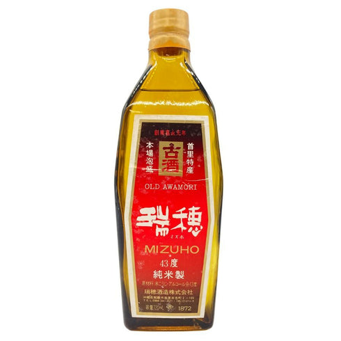 瑞穂酒造 瑞穂 OLD AWAMORI 純米製 720ml 43% 【Y】