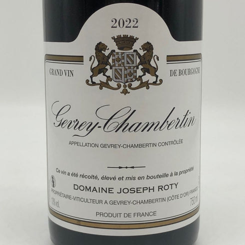 ドメーヌ ジョセフ ロティ ジュヴレ シャンベルタン 2022 750ml 13% Joseph Roty Gevrey Chambertin ブルゴーニュワイン【V1】