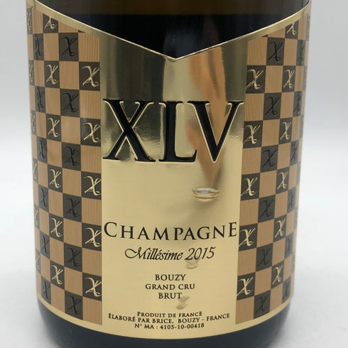 ザビエ ルイ ヴィトン ミレジメ 2015 ブジー グランクリュ ブリュット 12% 750ml XLV DEGORGE XAVIER L VUITTON MILLESIME Grand Cru Brut シャンパン【J1】