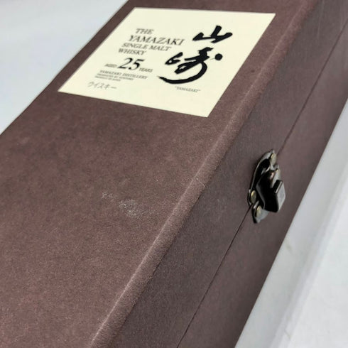 空き瓶 サントリー 山崎 25年 SUNTORY【Y1】