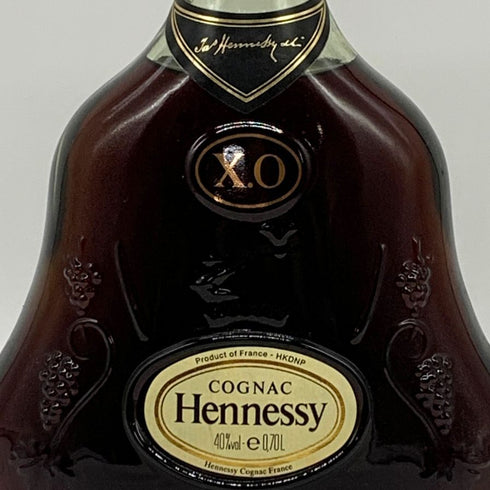 ヘネシー XO 金キャップ グリーンボトル 700ml 40% Hennessy コニャック【H2】