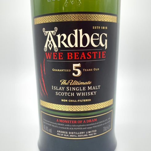 アードベッグ ウィー ビースティー 5年 700ml 47.4% ARDBEG WEE BEASTIE スコッチウイスキー【S2】