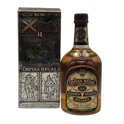 シーバスリーガル 12年 1801 プレミアムスコッチウイスキー 760ml 40% CHIVAS REGAL PREMIUM SCOTCH WHISKY スコッチウイスキー【O2】