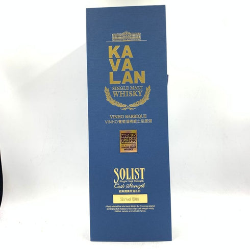 カバラン カヴァラン ソリスト ヴィーニョ バリック カスクストレングス 1000ml 55.6% KAVALAN SOLIST VINHO BARRIQUE 【O4】