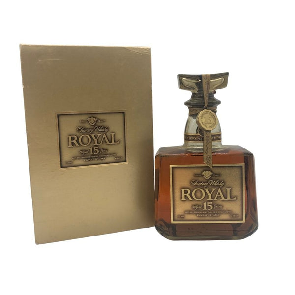 東京都限定◆サントリー ウイスキー ローヤル 15年 ゴールドラベル 750ml 43% SUNTORY WHISKY ROYAL 【S2】