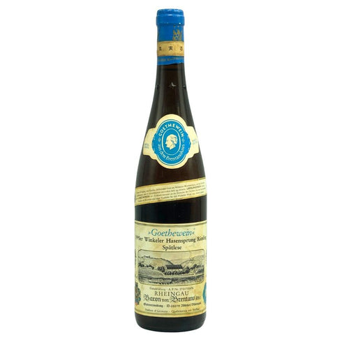 ゲーテワイン ラインガウ ヴィンケラー ハーゼンシュプルング リースリング 1995 750ml 8.5% Goethewein RHEINGAU Winkeler Hasensprung Riesling 白ワイン【V4】