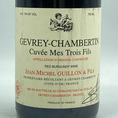 ジャン ミシェル ギュイヨン ジュヴレ シャンベルタン キュヴェ メ トロワ フィス 2021 750ml 13% Jean Michel Guillon ブルゴーニュワイン【I1】