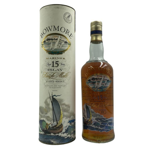 ボウモア マリナー 15年 シルクプリント シングルモルト カモメラベル 750ml 43% BOWMORE スコッチウイスキー【N】