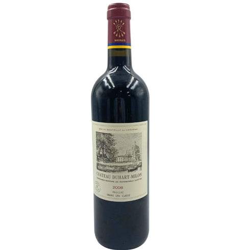 シャトーデュアールミロン 2008 750ml 13% CHATEAU DUHART MILON 【E2】