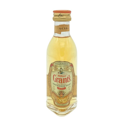 グランツ ファイネスト スコッチ ウイスキー 50ml 43% Grant`s スコッチウイスキー【G2】