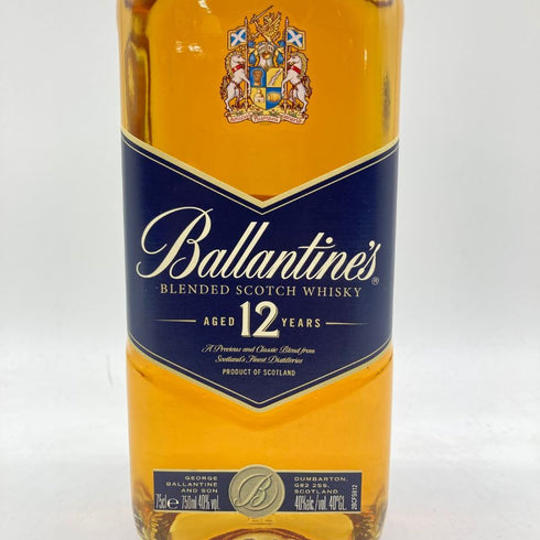 バランタイン 12年 ブレンデッド スコッチ ウイスキー 750ml 40% Ballantine's BLENDED SCOTCH WHISKY 【D4】