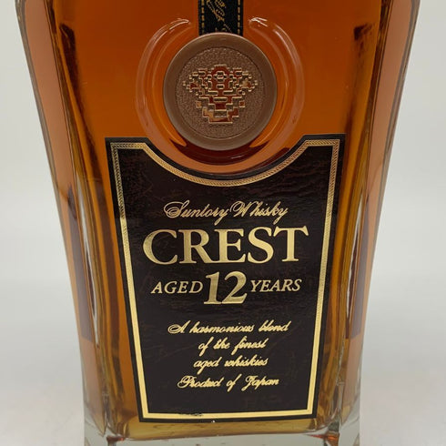 東京都限定◆サントリー クレスト 12年 響マーク 700ml 43% SUNTORY CREST 【W1】