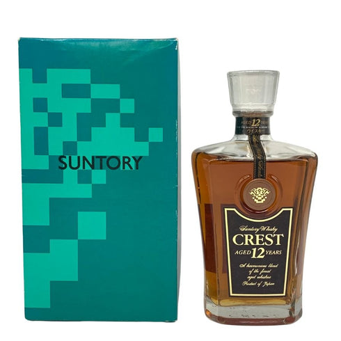 東京都限定◆サントリー クレスト 12年 響マーク 700ml 43% SUNTORY CREST 【W1】