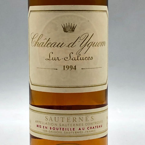 シャトー ディケム ソーテルヌ 1994 750ml 14% Chateau d’yquem Sauternes 白ワイン【C3】