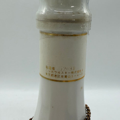 東京都限定◆ニッカ ウイスキー 鶴 陶器ボトル 750ml 43% 1214g NIKKA 1487g【E3】