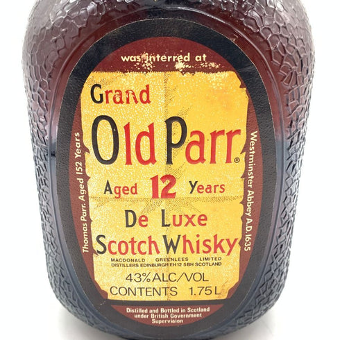 グランド オールド パー 12年 デ ラックス 1750ml 43% Grand Old Parr De Luxe 【S】