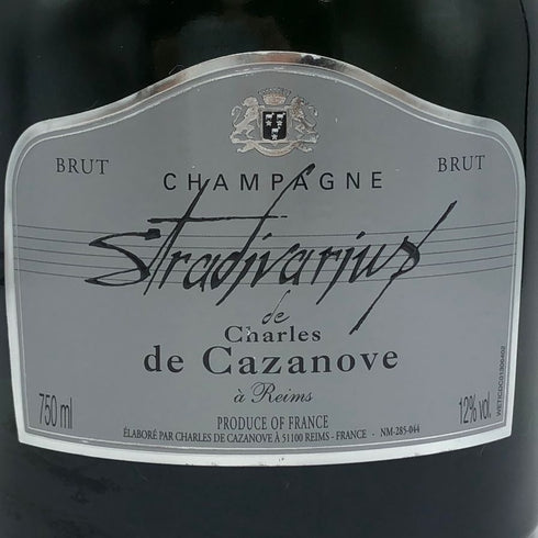 シャルル ド カザノーヴ ストラディバリ ウス ブリュット 750ml 12% Stradivarius de Charles de Cazanove Brut シャンパン【R1】