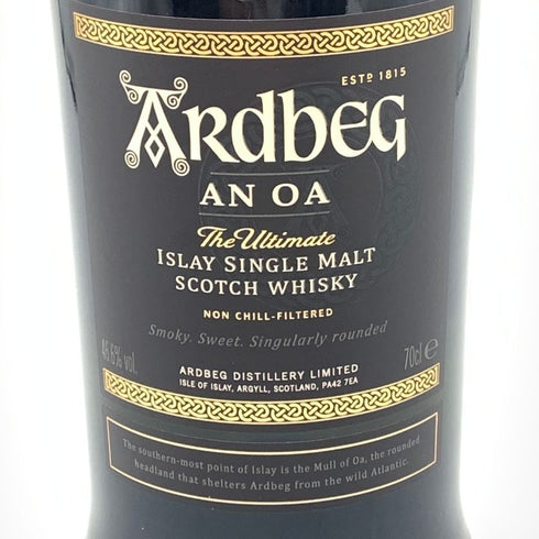 アードベッグ アン オー 700ml 46.6% ARDBEG AN OA スコッチウイスキー【Q4】