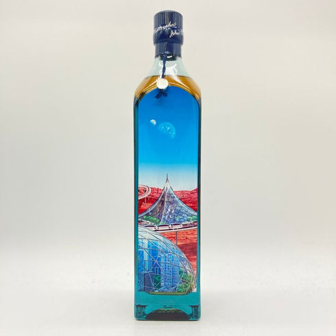 ジョニーウォーカー ブルーラベル シティマーズ リミテッドエディションデザイン 750ml 40% JOHNNIE WALKER BLUE LABEL CITY MARS 【F2】