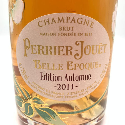 ペリエ ジュエ ベルエポック 2011 オータム リミテッド エディション 750ml 12.5% PERRIER JOUET BELLE EPOQUE AUTOMME LIMITED EDITION シャンパン【C2】