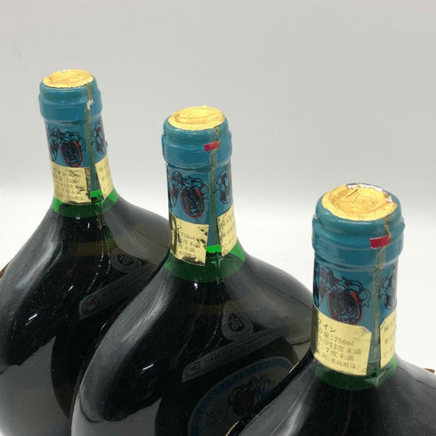 【ドイツ フランケン 白ワイン3本セット】ヴァイングート ゲブリューダー ガイガー ユン テュンゲルスハイマー シャルラッハベルク オプティマ アウスレーゼ 1988 750ml 12.5% WEINGUT GEBR GEIGER 白ワイン【7-0】